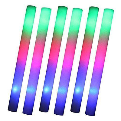 Flashing Light up Foam Sticks Festival Party Concert Rave Glow
