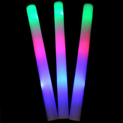 Flashing Light up Foam Sticks Festival Party Concert Rave Glow