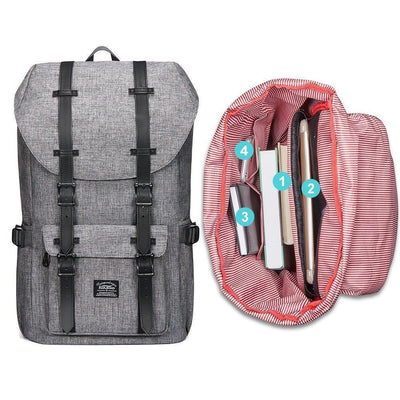 Grey/Black Backpack