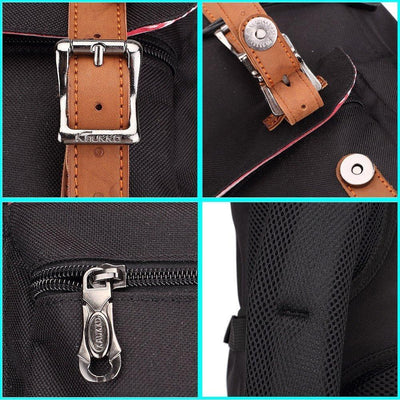 Black/Brown Backpack