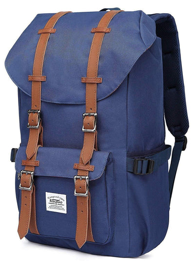 Navy/Brown Backpack