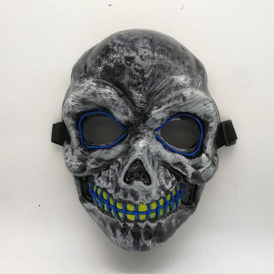 Light up Flash Mask Skull