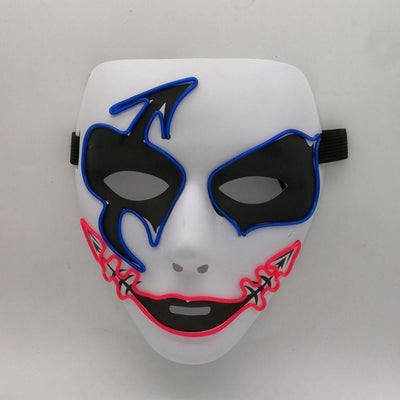 Light up Flash Mask Joker Face