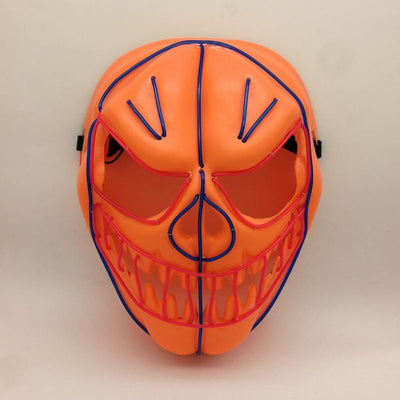 Light up Flash Mask Pumpkin