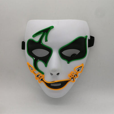 Light up Flash Mask Joker Face