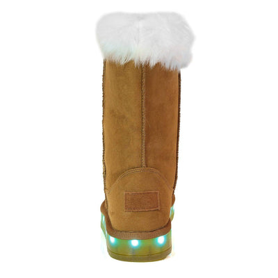Flash Wear LED Chestnut Calf Boots