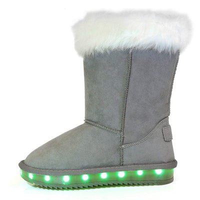 Infants Flash Wear Grey Calf Boots
