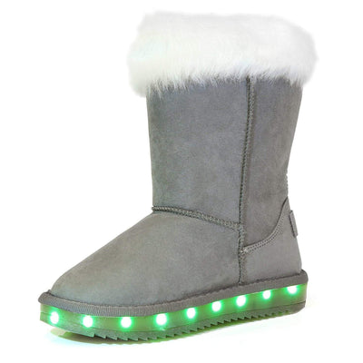 Flash Wear LED Grey Calf Boots