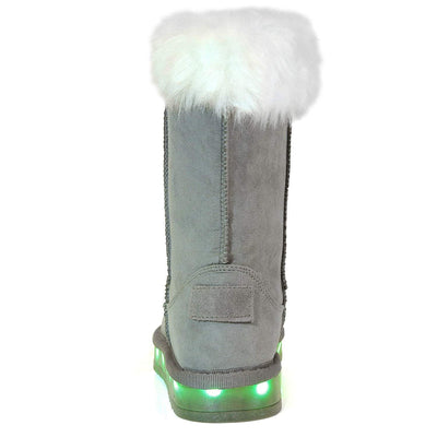 Flash Wear LED Grey Calf Boots