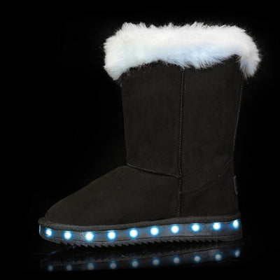 Flash Wear LED Black Calf Boots