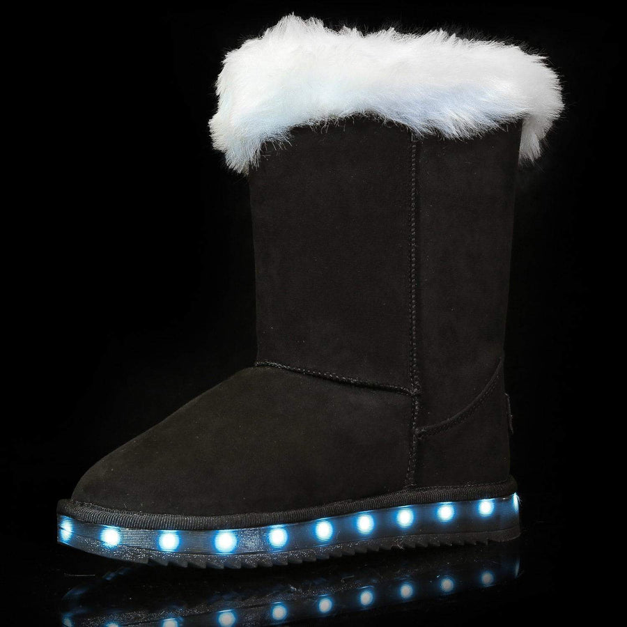 Infants Flash Wear Black Calf Boots