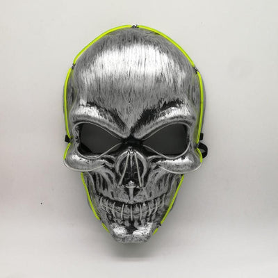Light up Flash Mask Skeleton