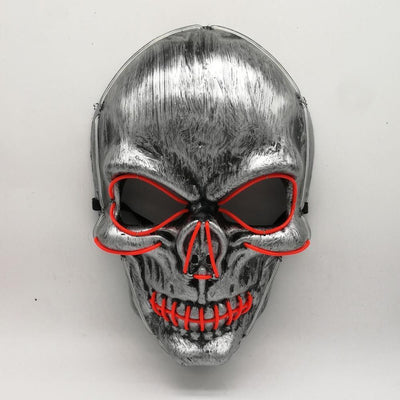 Light up Flash Mask Skeleton