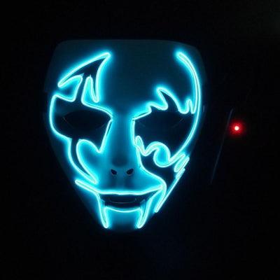 Light up Flash Mask Arrow Face
