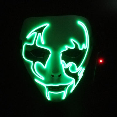 Light up Flash Mask Arrow Face