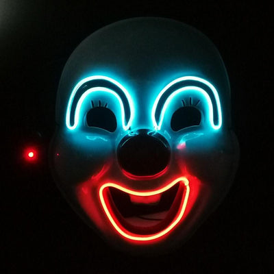Light up Flash Mask Clown