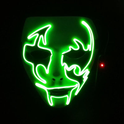 Light up Flash Mask Arrow Face