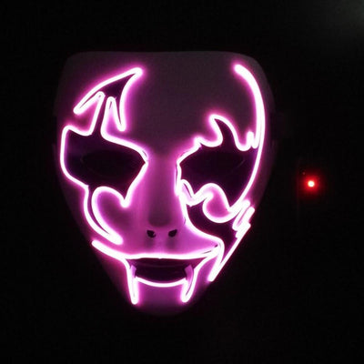 Light up Flash Mask Arrow Face