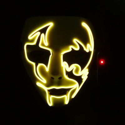 Light up Flash Mask Arrow Face