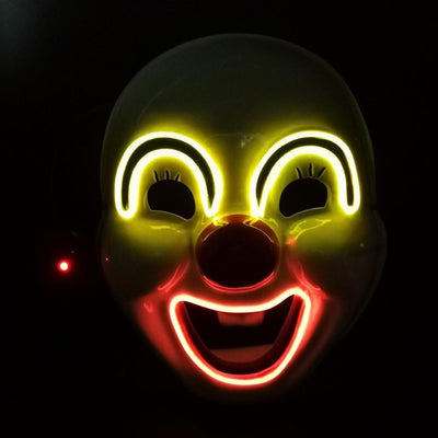 Light up Flash Mask Clown