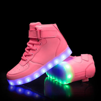 Flash Wear High-Top Pinks