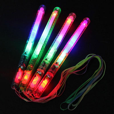 Light up LED Flashing Wands x 5