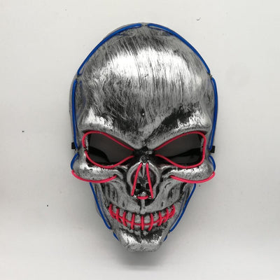 Light up Flash Mask Skeleton