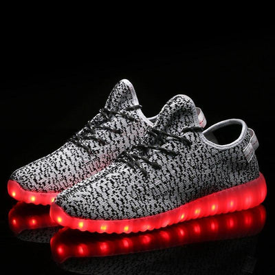Flashez Grey - L.E Deezy Shoes