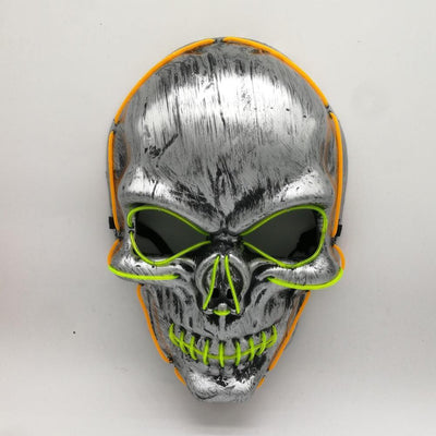 Light up Flash Mask Skeleton