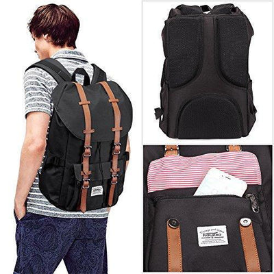 Black/Brown Backpack