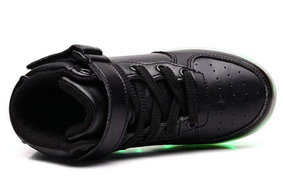 Infants Flash Wear Black High Tops