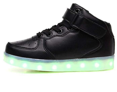 Infants Flash Wear Black High Tops