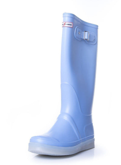 Candy Blue Light up wellies | Flashing Rechargeable Boot
