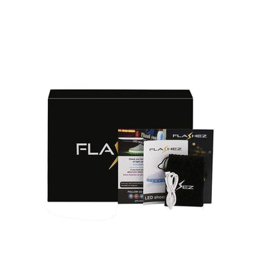 Flashez Grey Canvas | LED Shoes | Light up Trainers