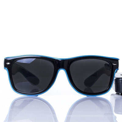 Ray Light up Sunglasses Green Flashing Shades