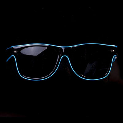 Light up LED Glasses - Blue