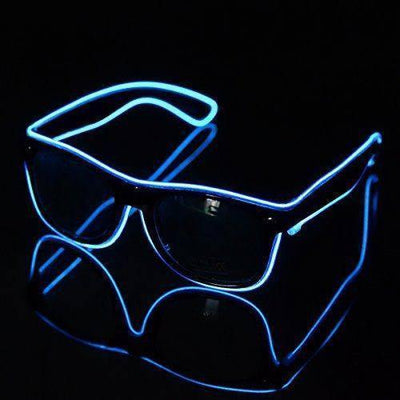 Light up LED Glasses - Blue