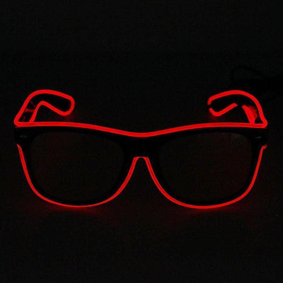 Light up LED Glasses - Red