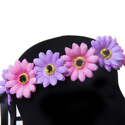 Light up Boho Headband Pink/Purple