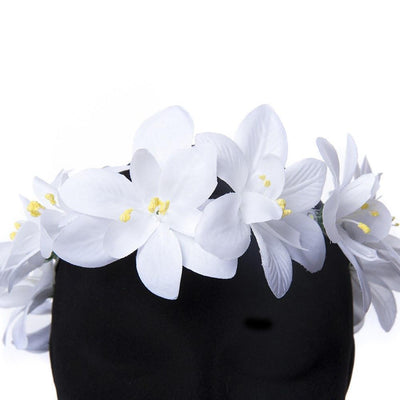 Flower Light up Headbands | UK Brand | Flash Wear white