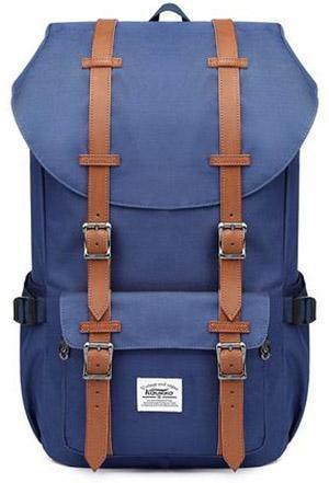 Navy/Brown Backpack