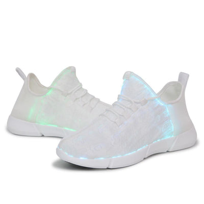 Fibre optic shoes