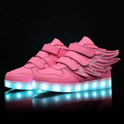 Flashez Pink Kids  - LED Thunder Shoes