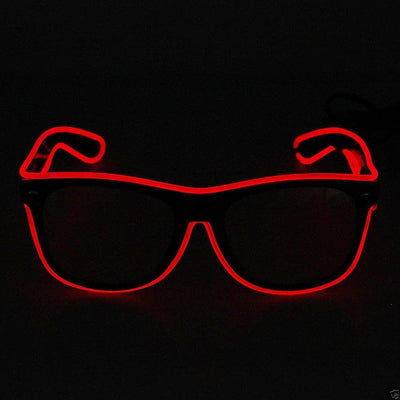 Light up LED Glasses - Red