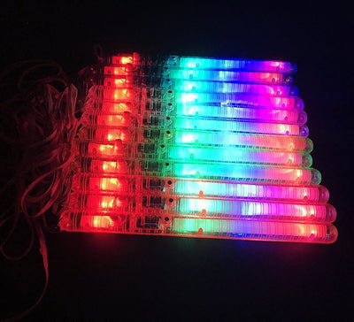 Light up LED Flashing Wands x 5