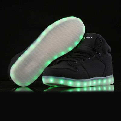 Black Edition LED Trainers | Flashez | UK Brand