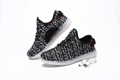 Flashez Black/White - L.E Deezy Shoes